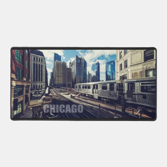 Chicago USA Desk Mat (Front)
