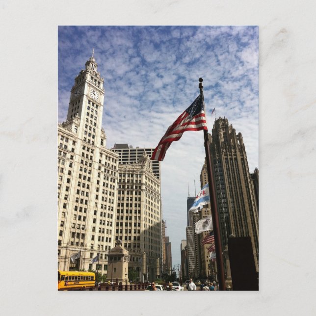 Chicago, USA Postcard (Front)