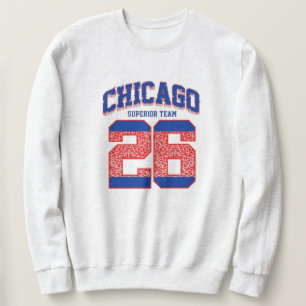 Chicago varsity letter athletic  sweatshirt