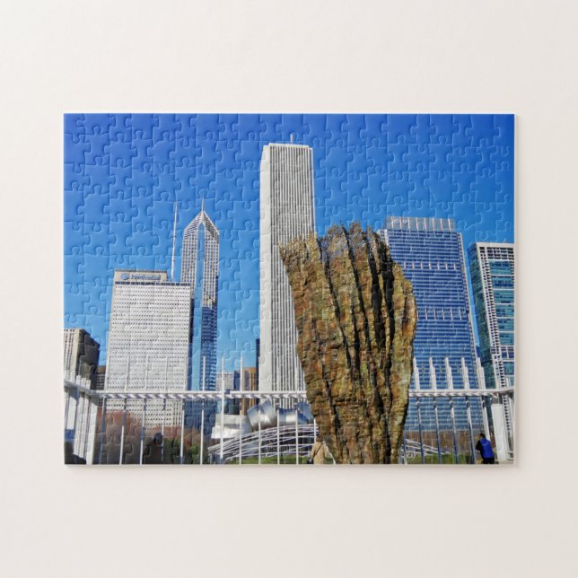 Chicago View Jigsaw Puzzle (Horizontal)