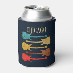 Chicago Vintage Guitars Concert Festival Souvenir Can Cooler