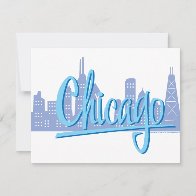 Chicago Windy City Skyline (Front)