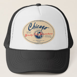 Chicago Windy City Trucker Hat