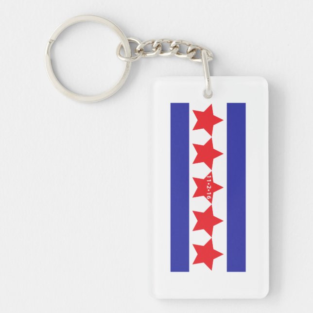Chicago Wins! 2016 Key Ring (Front)