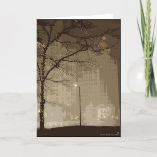 Chicago Winter Wonderland Holiday Card