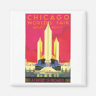 Chicago World's Fair, 1933 Magnet