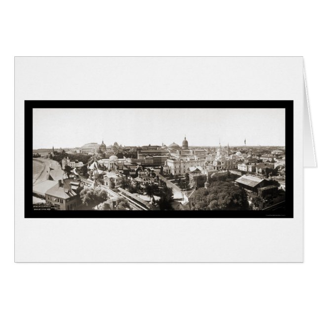 Chicago Worlds Fair Photo 1893 (Front Horizontal)