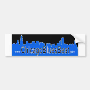 ChicagoBluesBeat Bumper Sticker