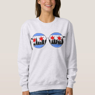 chicaGOggles sweatshirt with IG