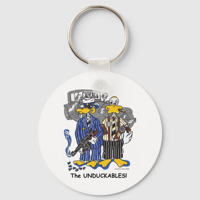 Chicago's Untouchables Key Ring (Front)