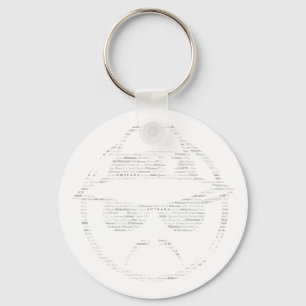 Chicana rides low text lowrider key ring