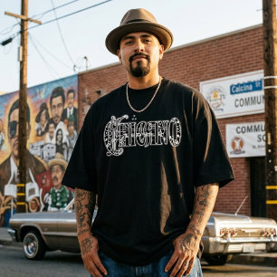 Chicano Bandanna Print T-Shirt