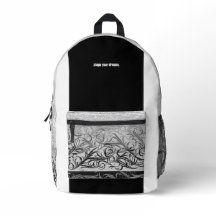 Chicano flourishing back pack