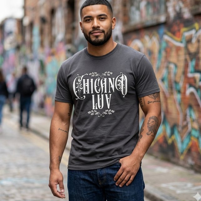 Chicano love Custom Name T-Shirt (Creator Uploaded)