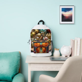 ChicCarry: Elevate Your Style with Every Step" Printed Backpack
