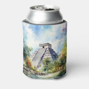 Chichen Itza Can Cooler