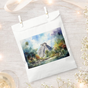 Chichen Itza Favour Bags