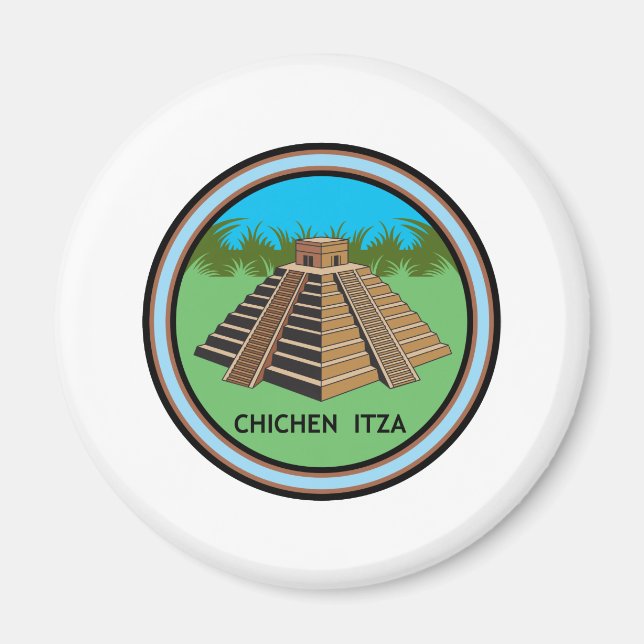 Chichen Itza Magnet (Front)