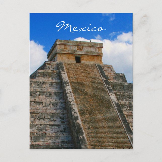 chichen itza mexico postcard (Front)