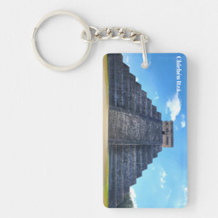 Chichén Itzá Mexico Souvenir Acrylic Keychain