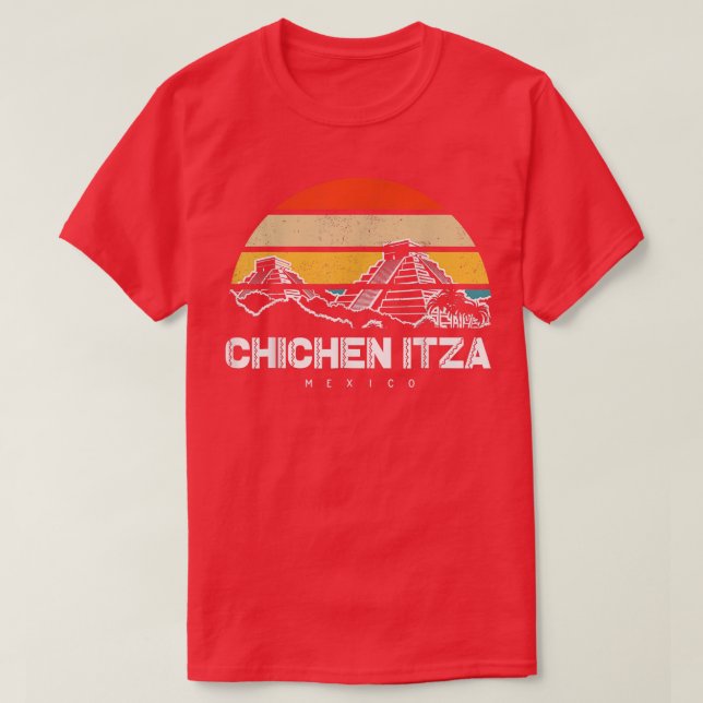 Chichen Itza Mexico Vacation  T-Shirt (Design Front)