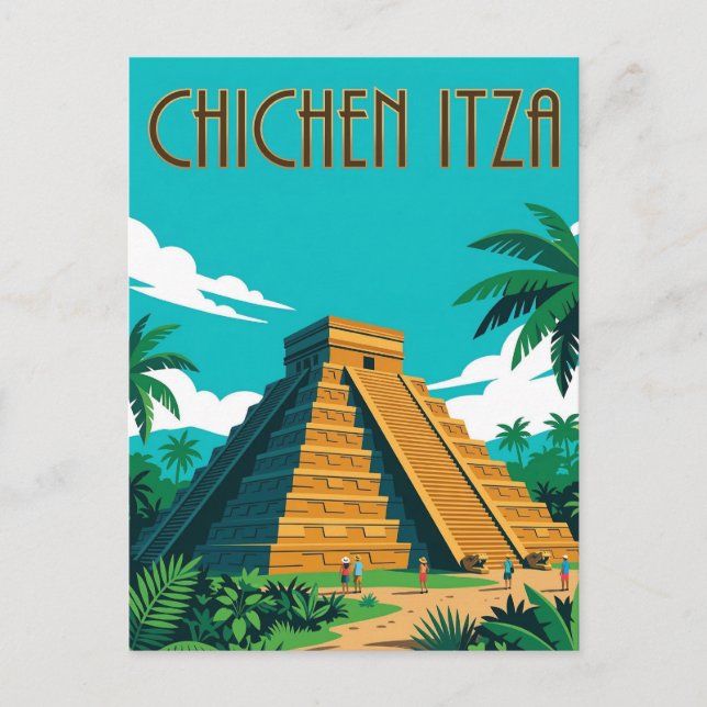 Chichén Itzá Postcard (Front)