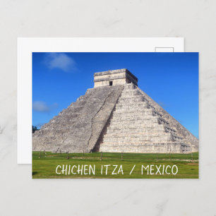 Chichen Itza, Temple warriors Postcard