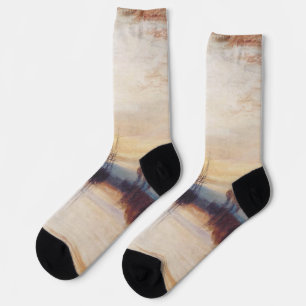 Chichester Canal by Joseph William Turner Socks