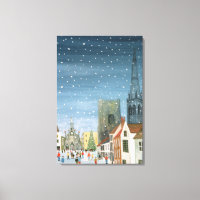 Chichester Cathedral A Snow Scene