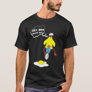 Chick And Fried Egg Bro Sis Easter Motif Chicken T-Shirt