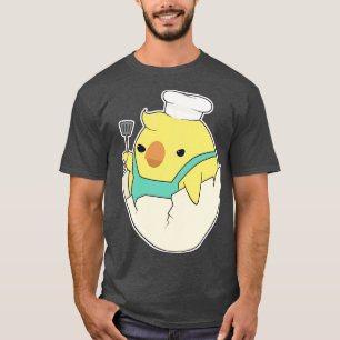 Chick as Cook with Chefs hat Spatula T-Shirt