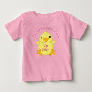 Chick Baby Shower Pink T-Shirt