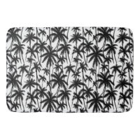 Chick Black + White Palm Tree Pattern