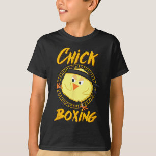 Chick Boxing Kickboxing Tee For Female Competitors