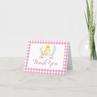 chick chicken baby shower welcome poster thank you card