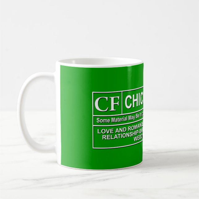 Chick Flick Coffee Mug (Left)