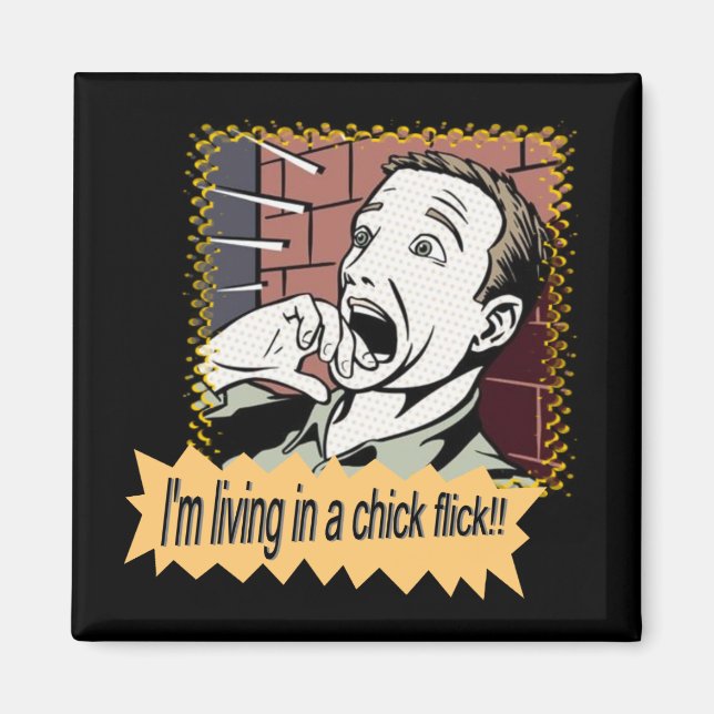 Chick Flick Magnet (Front)