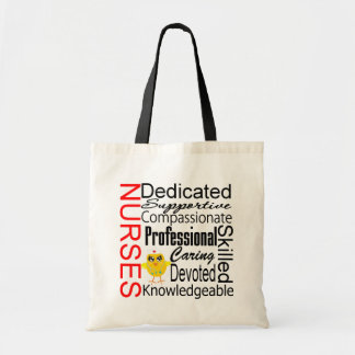 Chick Humour - Nurses Recognition Collage Tote Bag