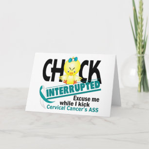 Chick Interrupted 2 Cervical Cancer Card