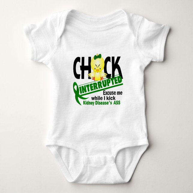 Chick Interrupted 2 Kidney Disease T-Shirt (Front)