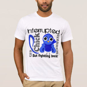 Chick Interrupted 3 CFS Chronic Fatigue Syndrome T-Shirt
