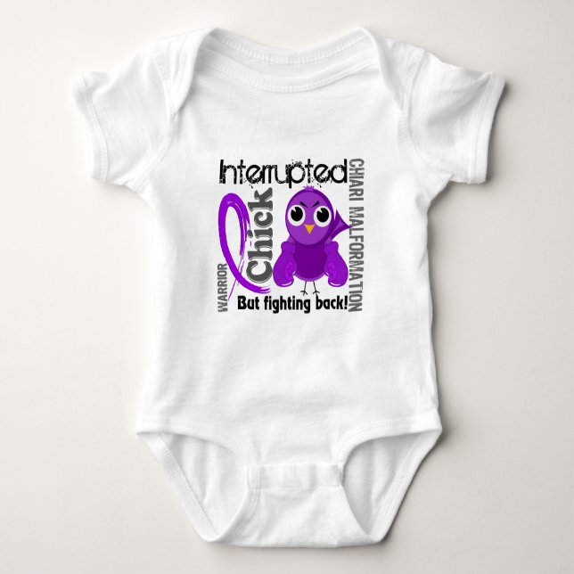 Chick Interrupted 3 Chiari Malformation T-Shirt (Front)