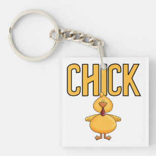 Chick Key Ring