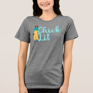 Chick Lit Genre Lovers Tri-Blend Shirt