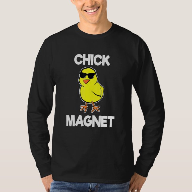 Chick Magne  Boys Kids Easter  Cool Chick T-Shirt (Front)