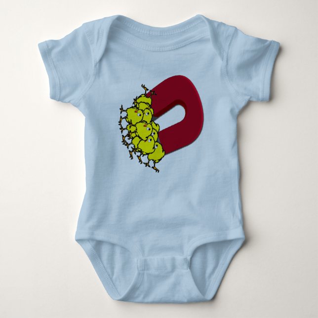 Chick Magnet Baby Bodysuit (Front)