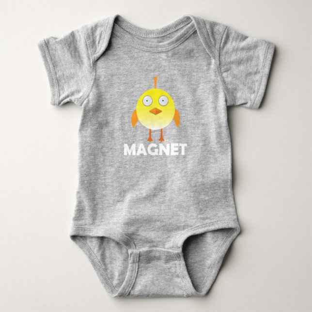 Chick Magnet - Baby Jersey Bodysuit (Front)