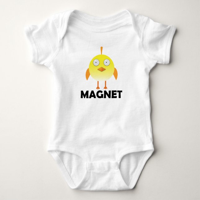 Chick Magnet - Baby Jersey Bodysuit (Front)