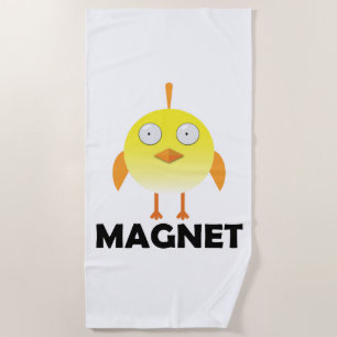 Chick Magnet - Beach Towel