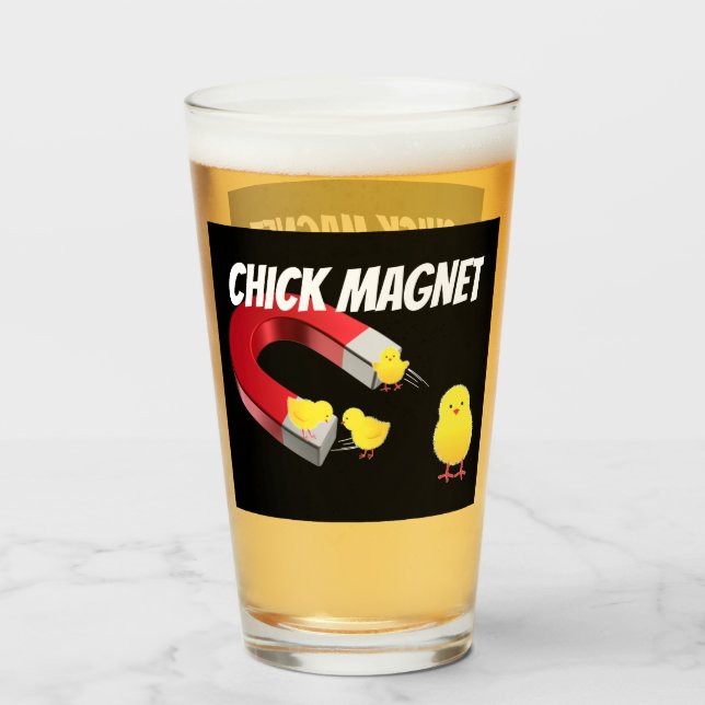 CHICK Magnet Glass (Front Filled)